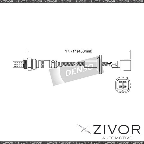 Post Catalytic Oxygen Sensor Front For Toyota Rav 4 GSA33 3.5 2GR-FE 6 Cyl