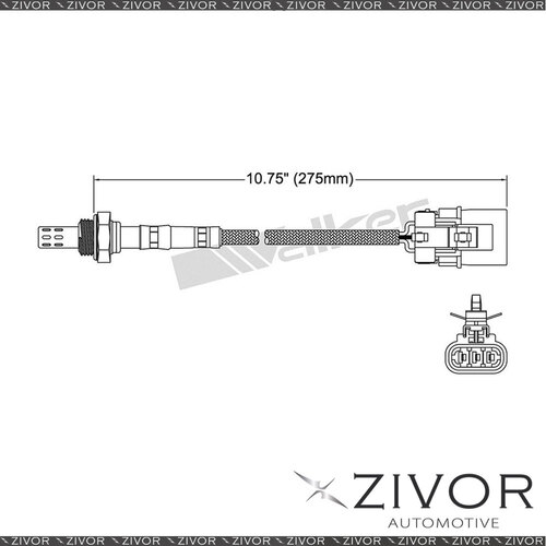 FAE Pre-Catalytic Oxygen Sensor For Nissan Skyline R33 2.5 RB25DE 6 Cyl #EGO-748