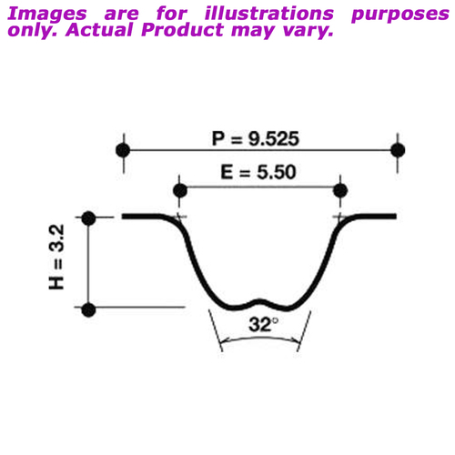 New DAYCO Timing Belt For Audi A1 941033