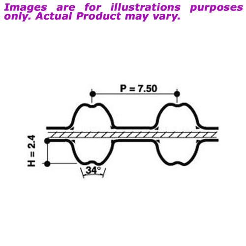 New DAYCO Timing Belt For Alfa Romeo 145 94591