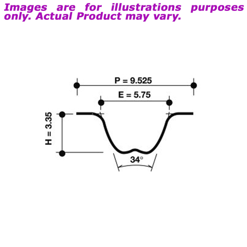 New DAYCO Timing Belt For Citroen Xsara 94714