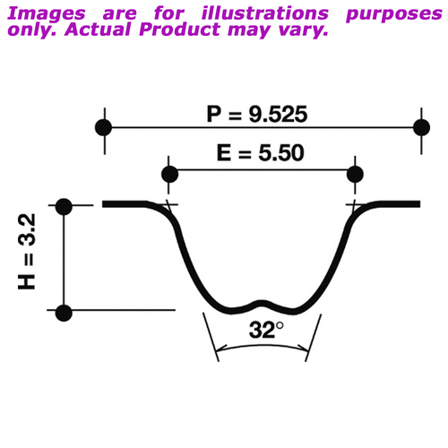 New DAYCO Timing Belt For Ducati Monster 94819