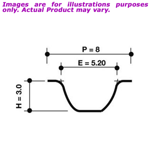 New DAYCO Timing Belt For Audi A6 94979