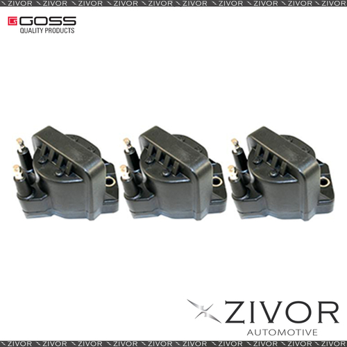 New GOSS (C421M) Ignition Coil To Fit Set Gmh (3 Pk)