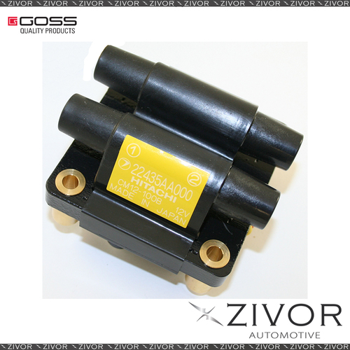 Goss (C605) Ignition Coil To Fit Subaru (X1 Pv)