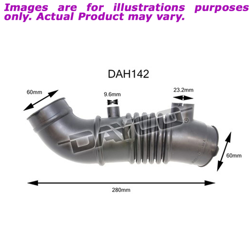 New DAYCO Air Intake Hose For Mazda 323 DAH142