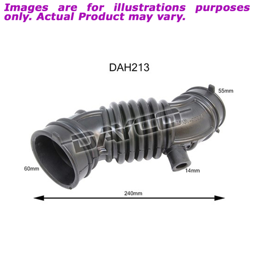 New DAYCO Air Intake Hose For Nissan Bluebird DAH213
