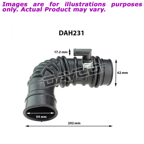 New DAYCO Air Intake Hose For Nissan Patrol DAH231