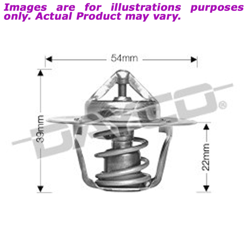 New DAYCO Thermostat 54.5mm Dia 91C For Jeep Commander DT142B