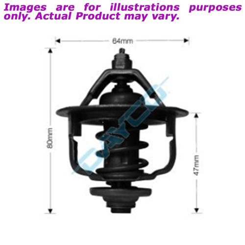 New DAYCO Thermostat 64mm Dia 82C For Mitsubishi 380 DT48A