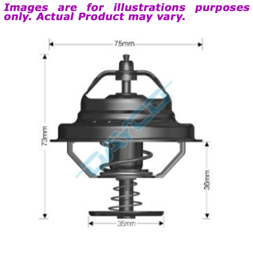 New DAYCO Thermostat 75mm Dia 82C For Mazda T4100 DT81A