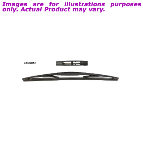 New WESFIL Exelwipe Wiper - Rear For Nissan Tiida – C11 EXRCR12