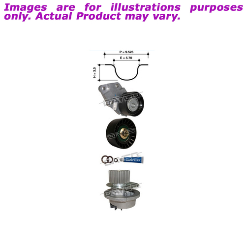 New DAYCO Timing Belt Kit For Holden Barina KTBA008P
