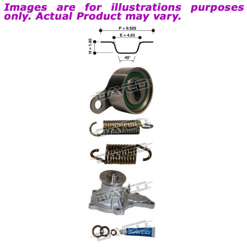 New DAYCO Timing Belt Kit For Holden Nova KTBA012P