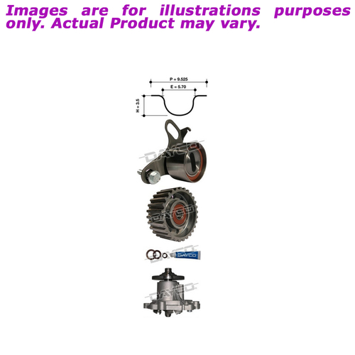 New DAYCO Timing Belt Kit For Toyota Bundera KTBA020P