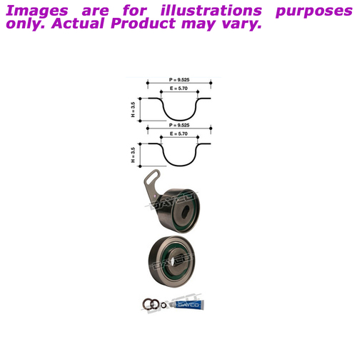 New DAYCO Timing Belt Kit For Honda Prelude KTBA040