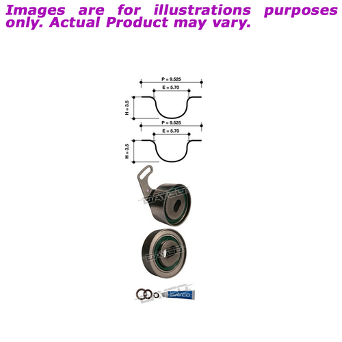 New DAYCO Timing Belt Kit For Honda Accord KTBA044
