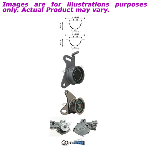 New DAYCO Timing Belt Kit For Mitsubishi Express 1986 - Current KTBA080P1