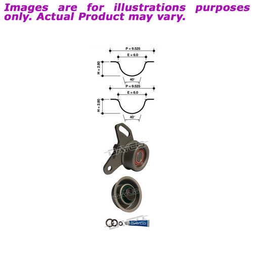 New DAYCO Timing Belt Kit For Mitsubishi Cordia KTBA106