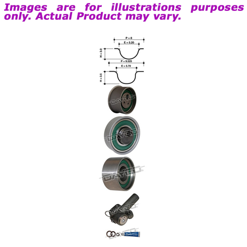 New DAYCO Timing Belt Kit For Mitsubishi Express 1986 - Current KTBA123H
