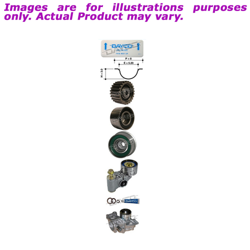 New DAYCO Timing Belt Kit For Subaru Forester KTBA160HP