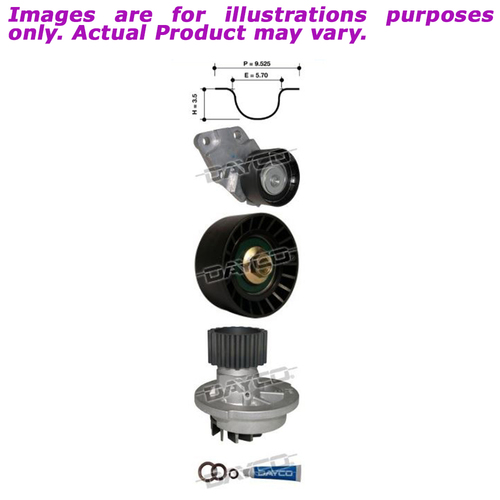 New DAYCO Timing Belt Kit For Holden Barina KTBA186P1