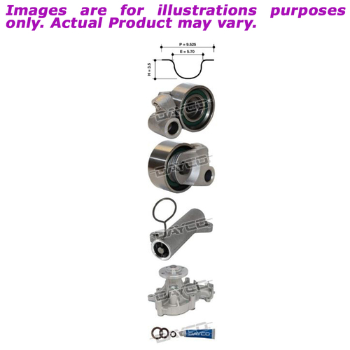 New DAYCO Timing Belt Kit For Toyota Hiace KTBA221HP1