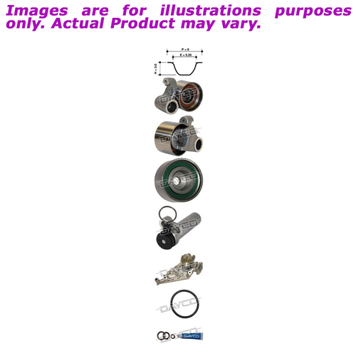 New DAYCO Timing Belt Kit For Lexus LX470 KTBA294HP