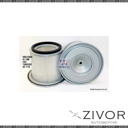 New Wesfil Air Filter For Nissan Patrol 4.5L 12/97-10/01 - WA1000
