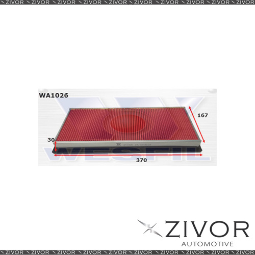 Wesfil Air Filter For Subaru Liberty 2.0L 10/98-08/03 - WA1026 *By Zivor*