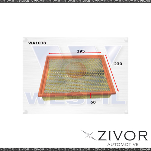 New WESFIL Air Filter For Mercedes Benz C250D 2.5L D 10/94-2000 - WA1038