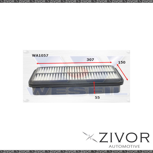 New WESFIL Air Filter For Toyota Estima 2.2L TD 01/92-01/95 - WA1057