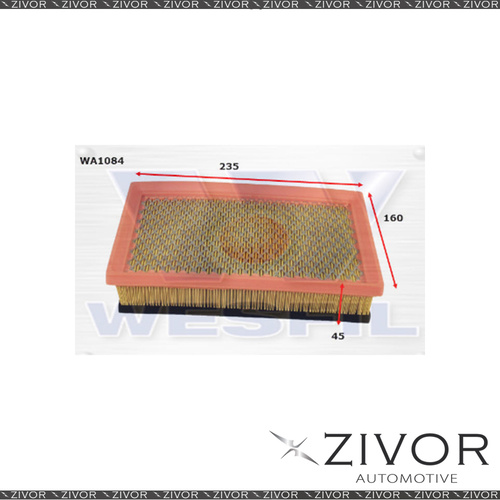 New WESFIL Air Filter For Jeep Cherokee 2.5L CRD 09/97-08/01 - WA1084