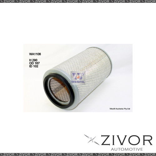 Wesfil Air Filter For Hino Stationary Engine  - WA1106 *By Zivor*