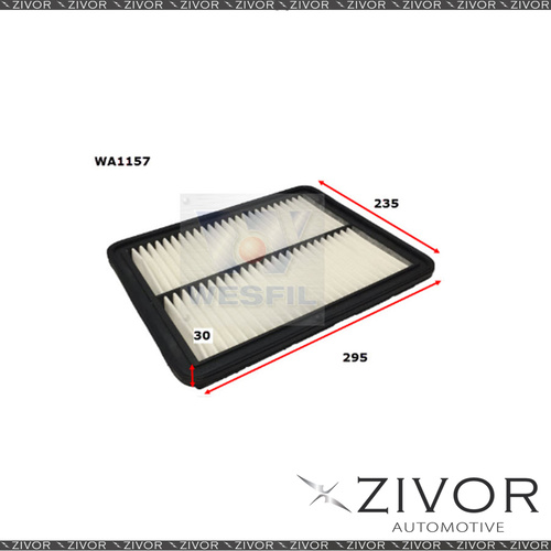 Wesfil Air Filter For Kia Sorento 3.8L V6 2006-09/07 - WA1157 *By Zivor*