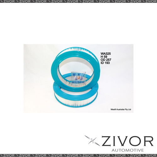 Wesfil Air Filter For Mitsubishi Lancer 1.5L 09/88-09/92 - WA325 *By Zivor*