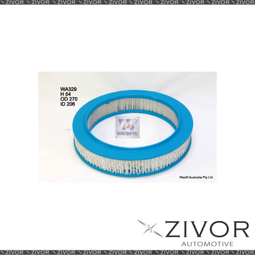 Wesfil Air Filter For Nissan Pulsar 1.6L 07/87-1989 - WA329 *By Zivor*