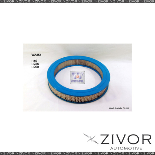 Wesfil Air Filter For Honda Shuttle 1.5L 1984-1986 - WA351 *By Zivor*