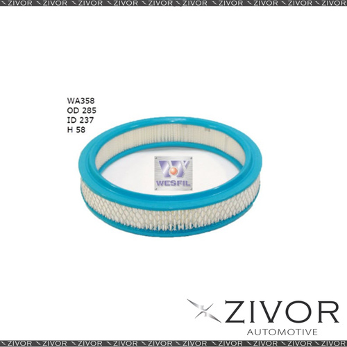 New WESFIL Air Filter For Ford Laser 1.6L 10/85-1990 - WA358