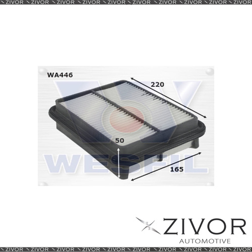New WESFIL Air Filter For Daihatsu Applause 1.6L 1989-1992 - WA446