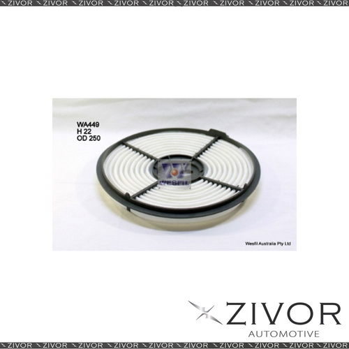 New Wesfil Air Filter For Holden Nova 1.4L 08/89-11/92 - WA449