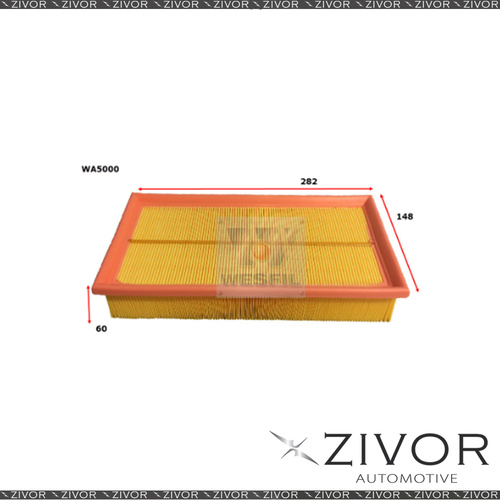 Wesfil Air Filter For BMW X5 3.0L 03/01-02/07 - WA5000 *By Zivor*
