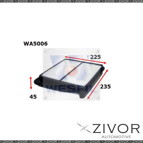 Wesfil Air Filter For Suzuki XL-7  2.7L V6 07/01-2005 - WA5006 *By Zivor*