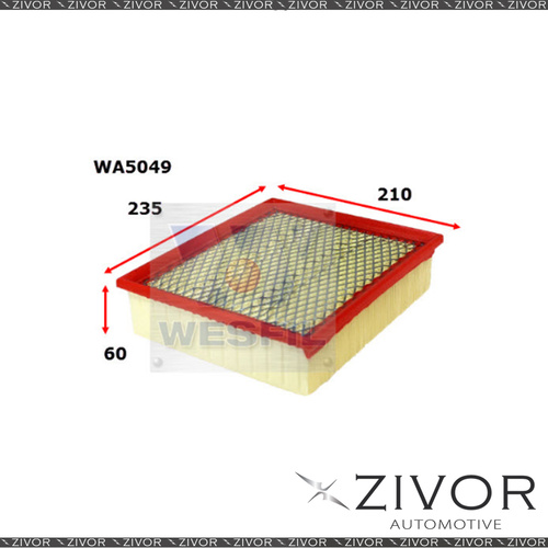 New WESFIL Air Filter For Ford Kuga 2.5L 02/12-02/13 - WA5049