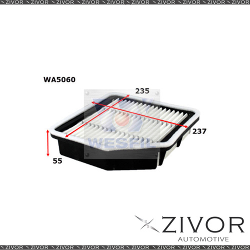 Wesfil Air Filter For Lexus IS250C 2.5L V6 08/09-01/15 - WA5060 *By Zivor*