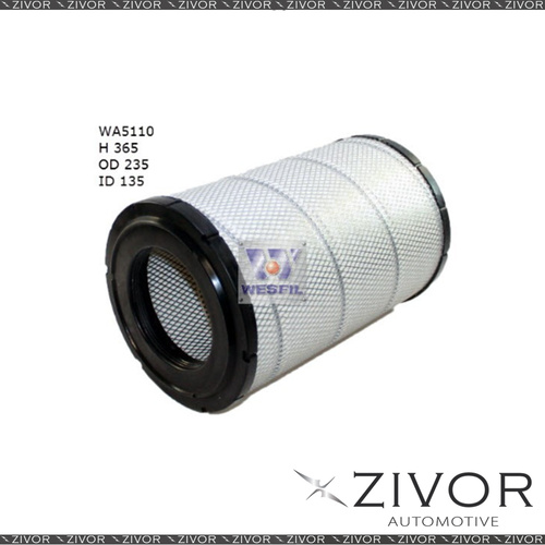 New WESFIL Air Filter For Isuzu FSS90 5.2L TD 01/08-06/16 - WA5110