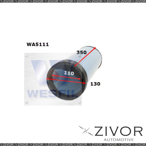 New WESFIL Air Filter For Isuzu FSS90 5.2L TD 01/08-06/16 - WA5111