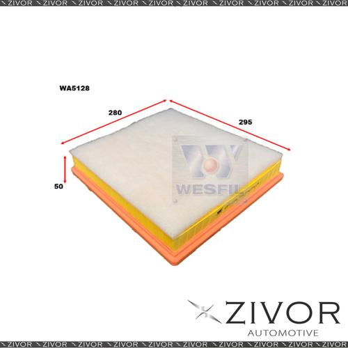 New WESFIL Air Filter For Renault Trafic 2.0L dCi 05/07-03/15 - WA5128
