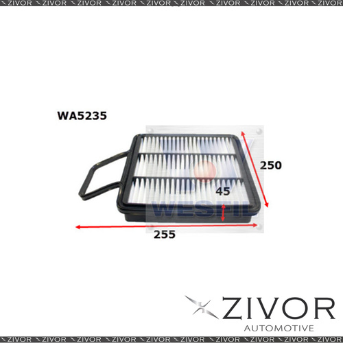 Wesfil Air Filter For GREAT WALL X200 2.0L TD 02/12-02/16 - WA5235 *By Zivor*