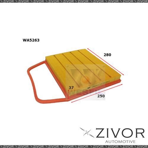Wesfil Air Filter For BMW Z4 3.0L 11/09-01/19 - WA5263 *By Zivor*